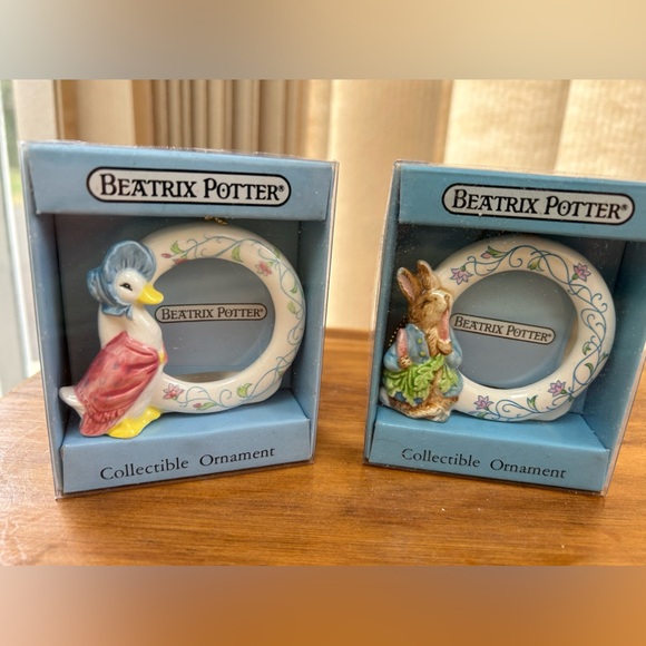 Vintage Schmid 1988 Beatrix Potter
Jemima Puddleduck &Peter Rabbit - Picture 2 of 7